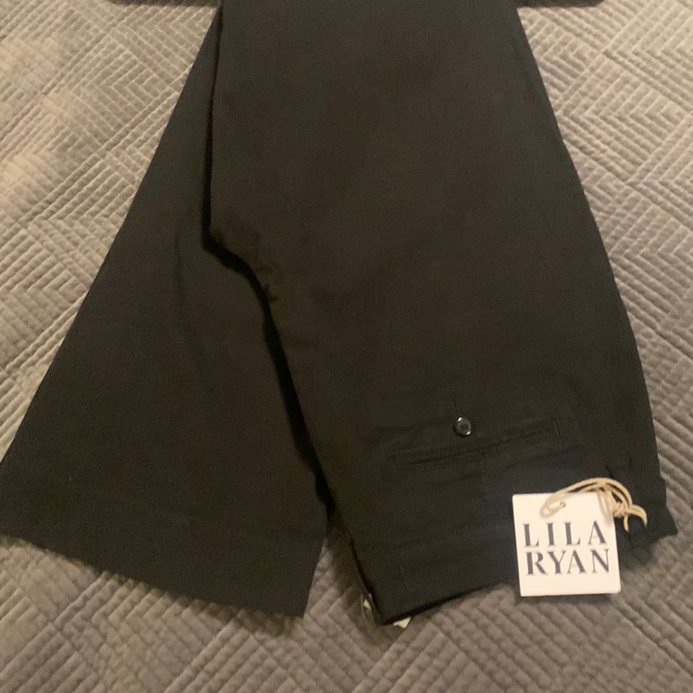 LILA RYAN The Jenalyn Bootcut Trouser Pants Brushed Sateen - NWT